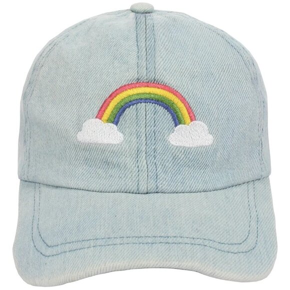 New - David and Young Embroidered Raiinbow Dad Cap - Picture 1 of 6
